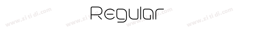 横竖撇捺哎呦不错哦 Regular字体转换